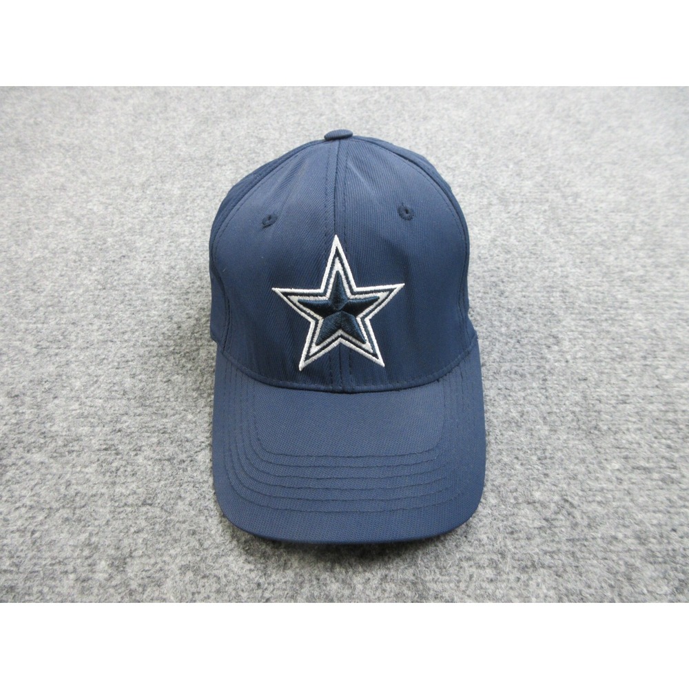 Dallas Cowboys Hat Cap Fitted Mens One Size Blue NFL Football Stretch Fit NFL